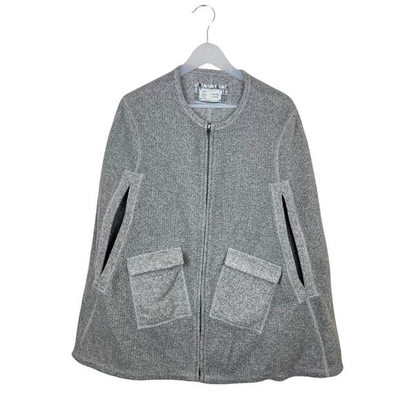 Anthropologie Saturday Sunday Whimbrel Cape Poncho Size Small - Picture 2 of 11